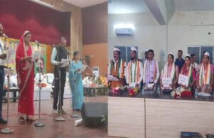 बलौदाबाजार नगर में भारी गहमा-गहमी के बाद भाजपा और कांग्रेस ने अलग-अलग स्थानों पर ली शपथ