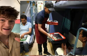 ब्रिटिश फूड ब्लॉगर भारतीय रेल में फूड डिलेवरी की स्पीड और तरीका देखकर हैरान रह गया