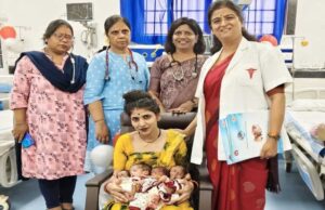 ज्योति ने एक साथ जन्म दिए 4 बच्चे 60 दिन बाद पहुंचे घर, 2 महीने तक हॉस्पिटल ने दी स्पेशल केयर