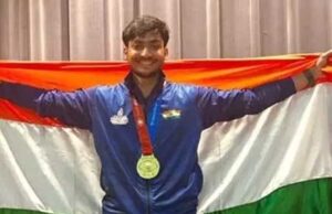 बर्मिंघम में हो रहे वर्ल्ड पुलिस एंड फायर गेम्स में शेखर ने जीता रजत पदक