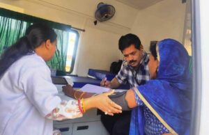 मध्य प्रदेश के आदिवासी इलाकों के लिए 5 संजीवनी मोबाइल यूनिट लगाई गई, थ्रोट और ब्रेस्ट कैंसर समेत कई बीमारियों की स्क्रीनिंग