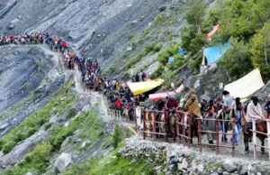 अमरनाथ यात्रा को मिली रफ्तार, मौसम खुला और श्रद्धालुओं का जत्था निकला