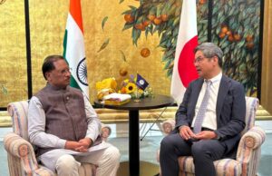 रायपुर: CM विष्णु देव साय ने ओसाका की SAS सानवा कंपनी को छत्तीसगढ़ में निवेश का आमंत्रण दिया