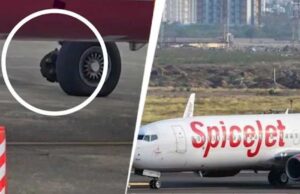 उड़ान भरते ही रनवे पर गिरा SpiceJet विमान का पहिया, मुंबई एयरपोर्ट पर इमरजेंसी लैंडिंग