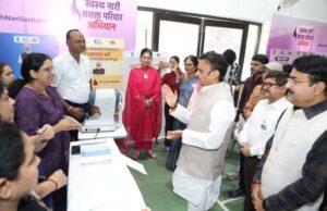 छात्राओं के स्वास्थ्य पर जोर: सरोजनी नायडू महाविद्यालय में हुआ बड़ा हेल्थ चेकअप कैंप