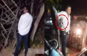 लक्जरी कार से उतरा शख्स कर रहा था खुले में पेशाब, विरोध पर ठेले वालों को पिस्टल दिखाने का आरोप