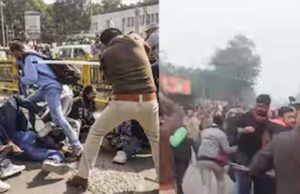 लाठीचार्ज का विरोध: ABVP के समर्थन में सपा छात्र सभा मैदान में उतरी