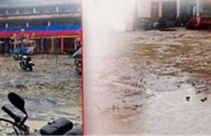 दुर्गा पूजा मेले में भारी बारिश से दुकानदारों का नुकसान, व्यापारियों में बढ़ी चिंता