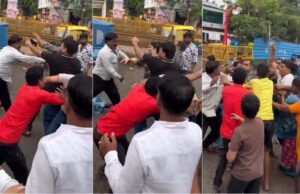 प्रसाद लेने का दबाव, इंकार पर श्रद्धालुओं से मारपीट; देवास टेकरी में हंगामा, प्रशासन सख्त
