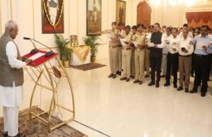 राज्यपाल ने आयोजित किया एकता दिवस समारोह और शपथ ग्रहण