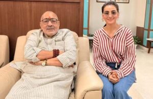 बिहार चुनाव में अक्षरा सिंह की एंट्री? गिरिराज सिंह से मुलाकात ने बढ़ाई सियासी हलचल