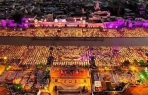 अयोध्या की गलियों में चमकी दीपों की रोशनी, पर्यटन मंत्री ने किया दीपोत्सव का उद्घाटन