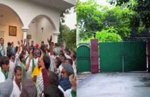 RJD में बढ़ी अंदरूनी कलह, लालू-राबड़ी आवास पर कार्यकर्ताओं का प्रदर्शन