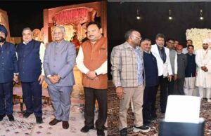 क्रेडा के अध्यक्ष श्री भूपेंद्र सवन्नी जी की सुपुत्री एवं भाजपा नेता शिवरतन शर्मा जी के सुपुत्र के विवाह समारोह में शामिल हुए पर्यटन मंत्री राजेश अग्रवाल