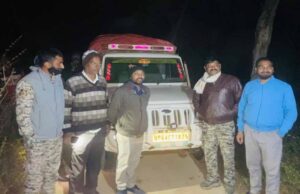 धान तस्करी पर पुलिस की सख्ती: 210 बोरी बरामद, तीन वाहनों के चालक व मालिक बुक
