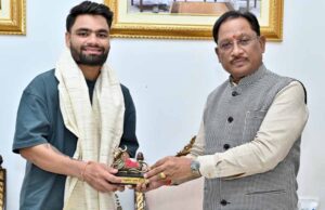 रिंकू सिंह ने की मुख्यमंत्री से मुलाकात, सौहार्दपूर्ण बातचीत में कई मुद्दों पर चर्चा