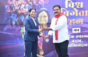 विश्व विजेता भारतीय महिला दल में कवर्धा की बेटी का अमूल्य योगदान हम सभी के लिए गर्व की बात— उपमुख्यमंत्री विजय शर्मा