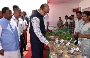 रायपुर: डेका ने जल संरक्षण और जैविक खेती की दिशा में कदम बढ़ाने का आह्वान किया