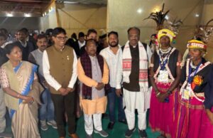 केंद्रीय राज्यमंत्री दुर्गा दास उइके ने जनजातीय गौरव दिवस की तैयारियों की समीक्षा की
