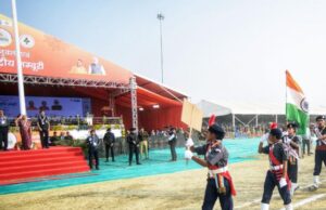लखनऊ में 19वीं जम्बूरी के फिनाले में पहुंचे विदेशी प्रतिभागी, शहर की संस्कृति का लिया आनंद