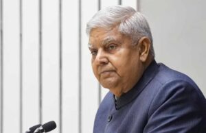 इस्तीफे के बाद धनखड़ की पहली सार्वजनिक उपस्थिति, भोपाल में बोले तीखे शब्द