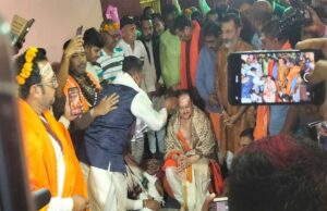 JP नड्डा ने बैद्यनाथ मंदिर में की शिव पूजा, BJP नेताओं की रही मौजूदगी
