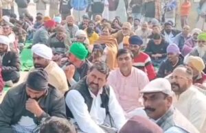 एथेनॉल फैक्ट्री को लेकर संगरिया में बवाल, किसानों की टोल प्लाजा पर नाकेबंदी