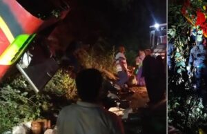 आंध्र प्रदेश: घाट रोड पर बस खाई में गिरी, 9 की मौत, कई यात्री गंभीर रूप से घायल