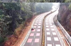 सड़क और जंगली जानवरों की सुरक्षा के लिए नई पहल: MP हाइवे पर लाल सड़कें और सफेद शोल्डर लाइनें