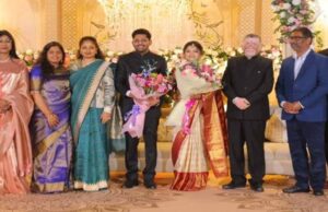 Reception Party में दिखी सियासी शालीनता, राज्यपाल के बेटे की शादी पर CM हेमंत सोरेन रहे मौजूद