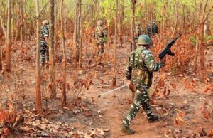 नक्सल विरोधी अभियान में बड़ी सफलता, पांच नक्सली मारे गए, दो जवान शहीद