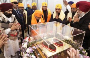पटना साहिब में गुरु गोविंद सिंह के 359वें प्रकाश पर्व में शामिल हुए CM नीतीश, लिया आशीर्वाद