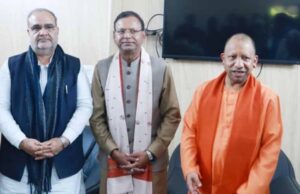 पंकज चौधरी बने यूपी बीजेपी अध्यक्ष, सीएम योगी के सामने पीयूष गोयल ने की औपचारिक घोषणा