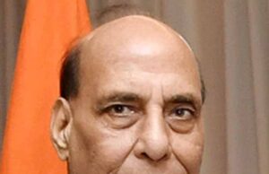 लखनऊ में शानदार प्रेरणा स्थल स्थापित कराने पर राजनाथ सिंह ने मुख्यमंत्री योगी आदित्यनाथ को दी बधाई