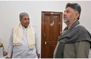 कर्नाटक में सियासी गर्मी: सिद्धारमैया–डीके शिवकुमार की नाश्ता मुलाकात के पीछे क्या है ‘बड़ी बात’?