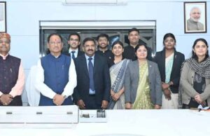 मुख्यमंत्री से IFS प्रशिक्षु अधिकारियों की शिष्टाचार भेंट