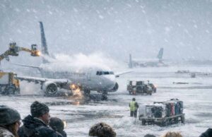 अमेरिका में ‘विंटर स्टॉर्म’ का अलर्ट, Air India ने न्यूयॉर्क और नेवार्क की सभी उड़ानें रद्द की