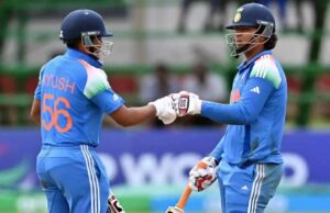 भारत का वर्ल्ड कप में जीत का सिलसिला जारी, न्यूजीलैंड को 7 विकेट से रौंदा, वैभव-आयुष ने दिलाई जीत