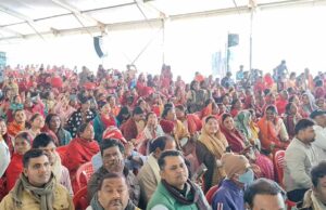 CM नीतीश कुमार की समृद्धि यात्रा में उमड़ी महिलाओं की भीड़