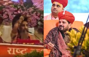 जन्मदिन पर अनोखा उपहार! बृजभूषण शरण सिंह ने ऋतेश्वर महाराज को भेंट की करोड़ों की दुर्लभ गाय
