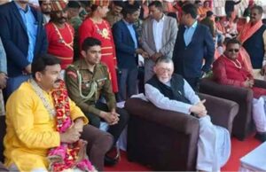 राज्यपाल संतोष गंगवार की मौजूदगी में सामूहिक विवाह, 101 जोड़ों ने लिए सात फेरे