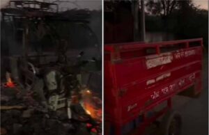 मध्य प्रदेश में कांवड़ियों का तांडव, ई-रिक्शा फूंका, चालक को पीटकर अधमरा छोड़ा