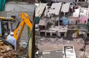 गुजरात का बुलडोजर अभियान तेज़: राजकोट में 1400+ अवैध ढांचों पर कार्रवाई