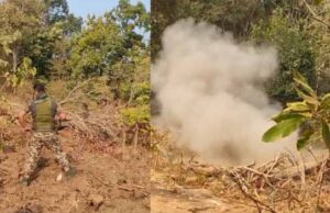 सुरक्षा बलों की बड़ी कामयाबी: नक्सलियों का गुप्त हथियार डंप बरामद, 5KG IED सहित कई घातक हथियार जब्त