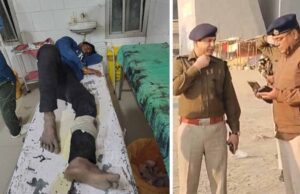 मुठभेड़ के दौरान कुख्यात अपराधी राजीव उर्फ सूर्या को लगी गोली, अस्पताल में भर्ती