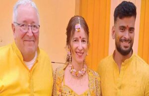 बेल्जियम में दोस्ती, सिंगरौली में विवाह, संदीप-शेरला भारतीय रिवाज से बनेंगे जीवनसाथी, हल्दी की रस्म में शामिल हुए