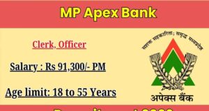 एमपी एपेक्स बैंक में 2076 रिक्त पद, क्लर्क से लेकर ऑफिसर तक बंपर भर्ती; जानें आवेदन की पूरी प्रक्रिया