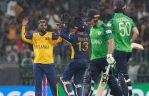 श्रीलंका का शानदार शुरुआत: हसारंगा-तीक्ष्णा की घातक गेंदबाजी से आयरलैंड हारा