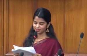 बिहार विधानसभा में मैथिली ठाकुर ने लालू को बताया ‘धृतराष्ट्र’ और तेजस्वी को ‘दुर्योधन’