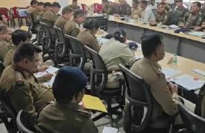 रायपुर आईजी ने पुलिस अधीक्षकों को अपराध और सड़क दुर्घटनाएं रोकने के दिए सख्त निर्देश